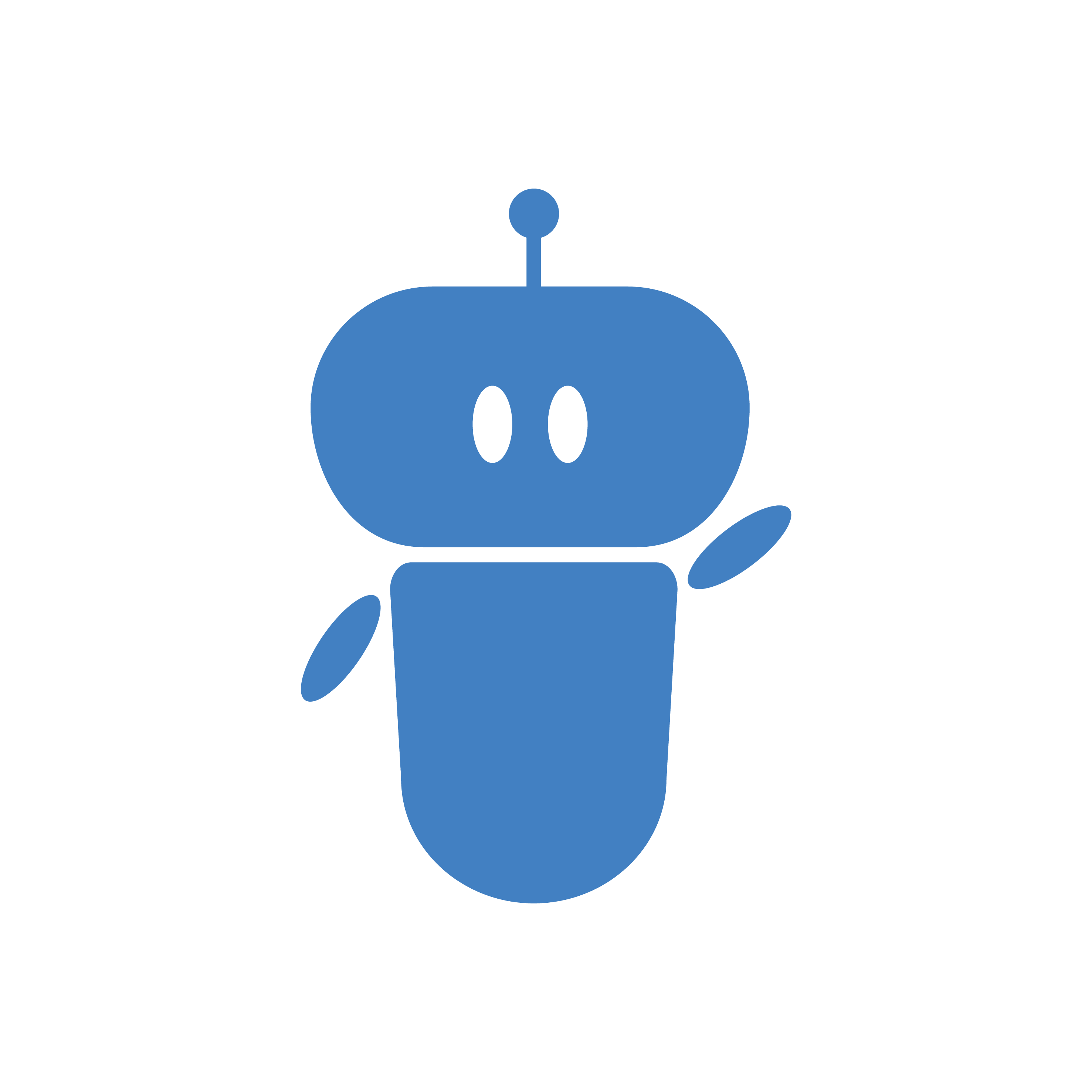 mascot vshnbot blue