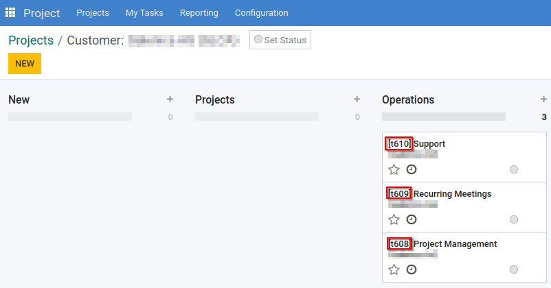 timetracking odoo taskid